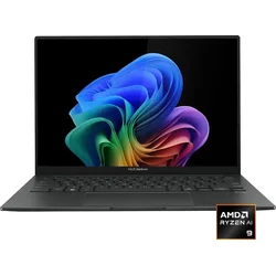 ASUS - Zenbook 14 14 2K OLED Touchscreen Laptop - AMD Ryzen AI 9 465 2026 - 16GB Memory - 512GB Storage - Copilot+ PC - Jasper Gray