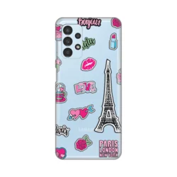 Torbica Silikonska Print Skin za Samsung A135F Galaxy A13 4G Love Paris