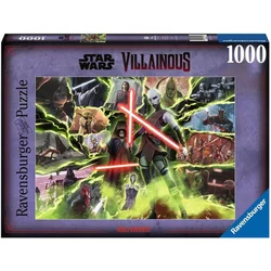 Ravensburger puzzle (slagalice) -1000pcs Star Wars Villainous Asajj Ventress RA17341