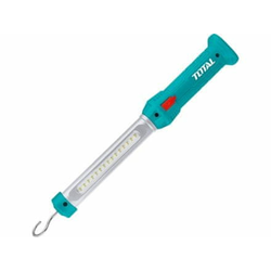 TOTAL Baterijska radna LED lampa, viseća, punjiva