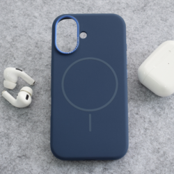 Maska Mag Case Nanobit Pure za iPhone 16 navy blue