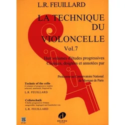 FEUILLARD:LA TECHNIQUE DU VIOLONCELLE VOL.7