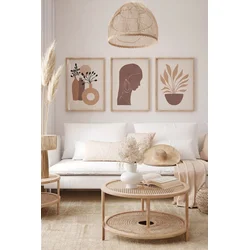 Wallity Slika 3Dartsoho64, 3 dela, 33 x 48 cm