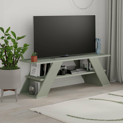 HANAH HOME TV polica Farfalla Ash Green