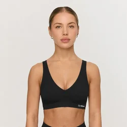 GymBeam Grudnjak Comfy Seamless Black XXL