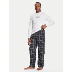 KARL LAGERFELD Pižama A4M45001 Bela Regular Fit