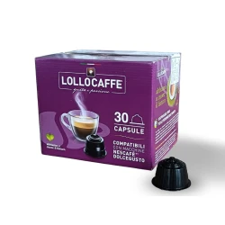 Lollo caffé DECA brezkofeinski espresso do Dolce Gusto 30 kapsul