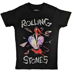 The Rolling Stones Majica Hackney Diamonds Heart Unisex Black 2XL