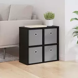 Kreveta s ladicama Crni hrast 49,5 x 22 x 47 cm