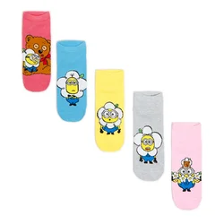 Cropp - Pakovanje od 5 para čarapa s dezenom Minions - šareno