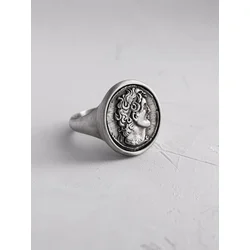 REYTEL Prstan GAIUS IULIUS CAESAR srebrna