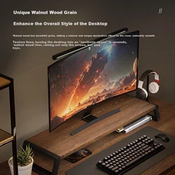 Mryc Postolje za monitor, 55×20 cm, Braon