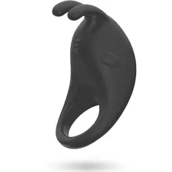 Vibrirajući prsten za penis crni – Moressa Brad Premium