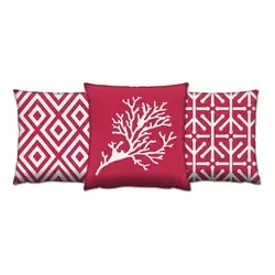 Aberto Design AC 4243 4111 4255 Set od 3 dekorativna jastuka, 43 x 43 cm, Šareni