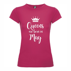 majica ženska Queens born May