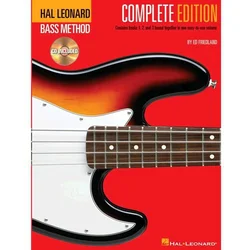 HAL LEONARD COMPLETE BASS METHOD +3CD