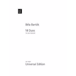 BARTOK:18 DUOS FUR ZWEI VIOLONCELLI