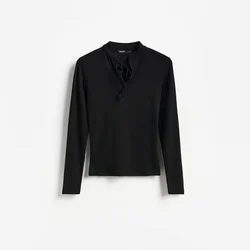 Reserved - Bluza sa dodatkom modala