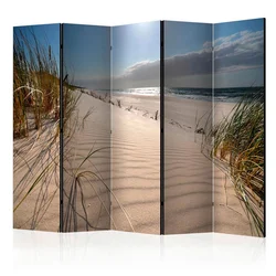 artgeist Paravan Beach In Mrzezyno I, 5-Delni, Dvostranski