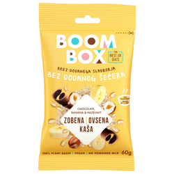 Boom Box Zobena kaša s bananom, čokoladom i lješnjacima 60 g