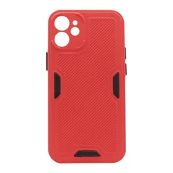 Maska Shock Resist za iPhone 12 mini, Crvena