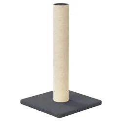 Greatstore Mačji praskalnik temno siv 22x22x45 cm