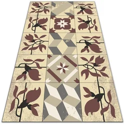 Decormat Zunanji tepih Ploščice magnolije 140x210 cm