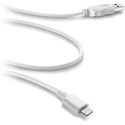 Kabel za Apple Cellularline USB A (M) na iPhone 5 lightning (M), MFI, bijeli,