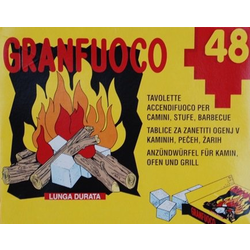 Zažigalne kocke Granfuoco 48/1