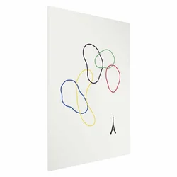 shumee Plakat - Barviti krogi - Digitalna grafika - Minimalizem