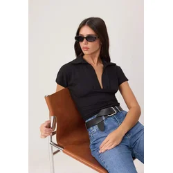 Trendyol Milla Ženska bluza, Crna