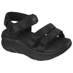 Skechers Ženske sandale DLux Walker Sandal-Sea-Scape, 119826-BBK, Crne