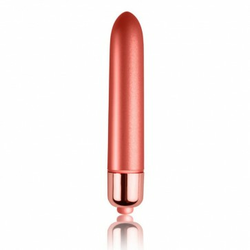RO-90 Touch Of Velvet Peach Blossom - mini vibro kapsula, 10 načina vibracija, vodootporna, 9 cm