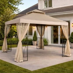Paviljon d300xš300xv270 cm, bež