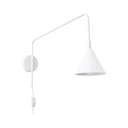 Sollux SL.1696 - Zidna lampa NOX 1xE14/10W/230V bela