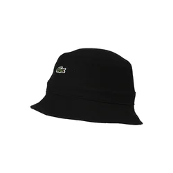LACOSTE Kapa, črna