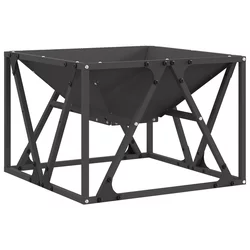 Kamin Crna 50 x 50 x 35 cm Čelik