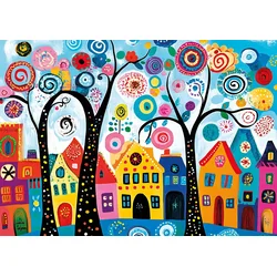 KS Games - Puzzle Candy Tree mesto - 500 kosov