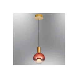 Opviq luster Luccas 2848-1A-E-32, LED 10 W, žuti