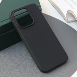 Maska za mobilni telefon iPhone 15 Pro MAT SKIN, Crna