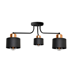 Plafonski luster EDISON 3xE27/15W/230V