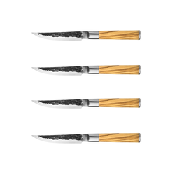 Set nožev za zrezke Forged Olive 4 kom