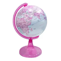 Globus politički pink 15 cm na engleskom jeziku ( 1041237 )