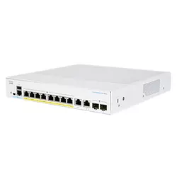 Cisco CBS350 Managed 8-port GE, PoE, Ext PS, 2x1G Combo (CBS350-8P-E-2G-EU)