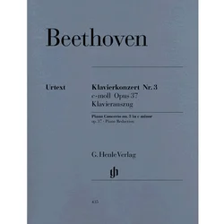 BEETHOVEN note: KLAVIER KONZERT 3-OP.37