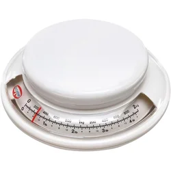 Dr. Oetker 1531 Analogna kuhinjska tehtnica, bela, O 17 cm