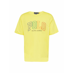 Polo Ralph Lauren Majica, plava / žuta / zelena / narančasta