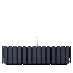 Prosperplast Saksija Boardee Fancy W F600W, Antracit