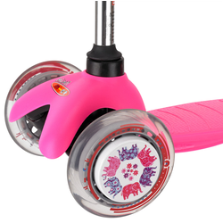 Micro NEON DOT Ratkapne za trotinet, Roze
