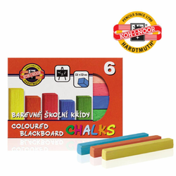 KOOH-I-NOOR Kreda u boji/ set 1/6 112505
